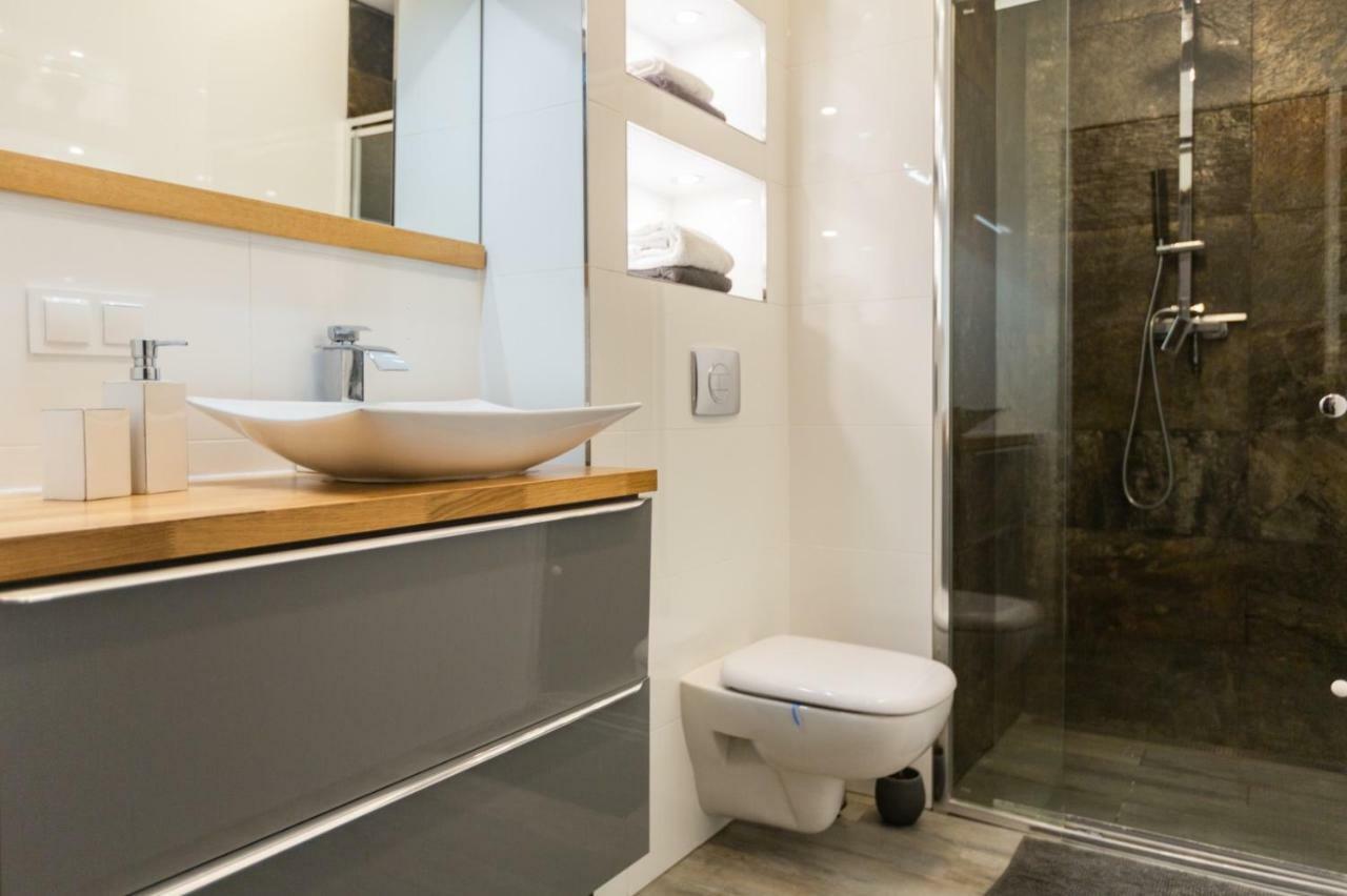 Brzezicki Apartament Centrum Danzica Esterno foto