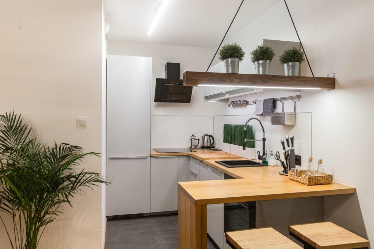 Brzezicki Apartament Centrum Danzica Esterno foto